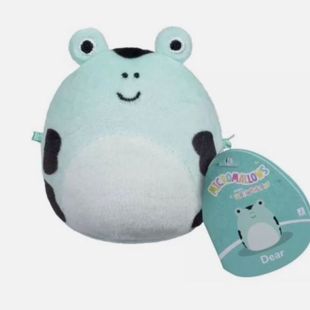 2.5” Original Squishmallows Micromallows Dear the Dart Frog Collectible NEW